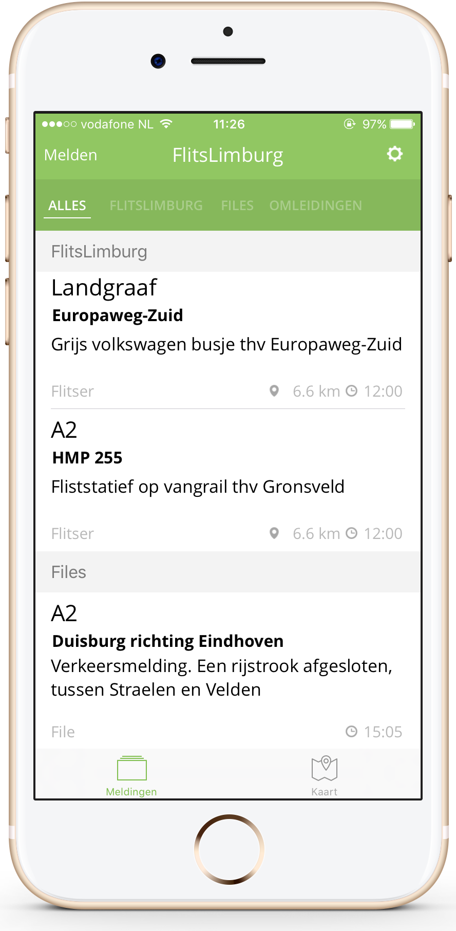 FlitsLimburg app